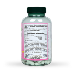 Image 2 for Calcium Magnesium Vitamin D & Zinc 240 Tablets